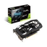 ASUS Dual NVIDIA GeForce RTX 3050 OC Edition Gaming Graphics Card - 8GB GDDR6 Memory, HDMI 2.1, DisplayPort 1.4a, 2-Slot Design, Axial-tech Fan Design, 0dB Technology, Steel Bracket,pci_e_x16