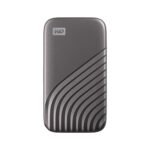 Western Digital 500GB My Passport Portable SSD, 1050MB/s R, 1000MB/s W, Upto 2 Meter Drop Protection, HW Encryption, Type-C Cable & Type-A Adaptor, for PC&Mac, Space Grey, 5Y Warranty, External SSD